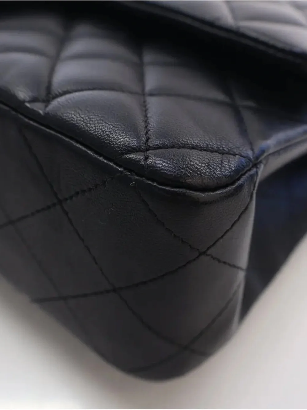 Chanel Quilted Shoulder Bag - Black with Gold Hardware